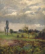 George Mosson Markische Landschaft oil on canvas